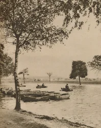 På Blackheath, Greater Londons mest historiske almindelige, c1935.
