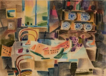 Intern, 2002 (pastel på fløjlsblødt papir)