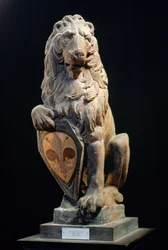 Heraldic Lion, 1420 (marble)