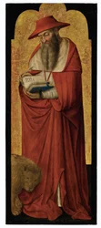 Sankt Hieronymus, del af en altertavle