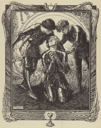 Så gik de til Sir Galahad