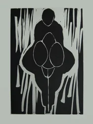 Fremtrædende abstrakt figur