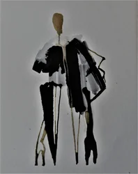 Elegant modefigur