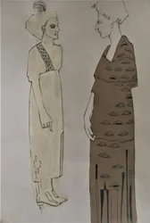 Elegante modefigurer