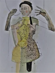 Udtryksfuld modefigur