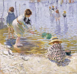 At the Seaside (olie på lærred)