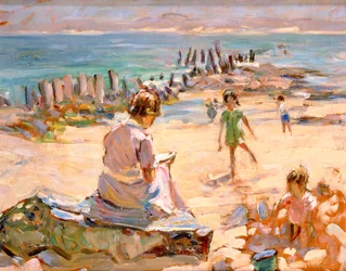 Strandscene