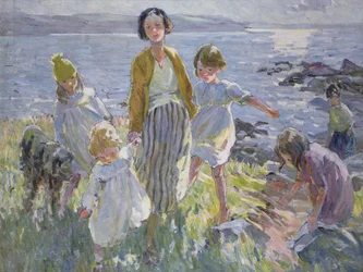 Ferie (olie på lærred)