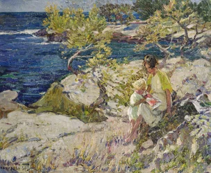 On the Rocks (olie på lærred)
