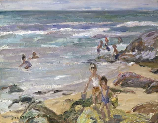 Summertime by the Sea (olie på plade)
