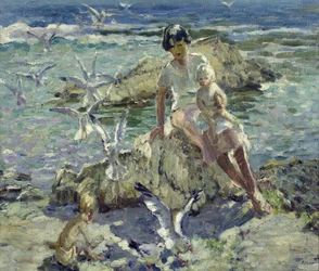 The Seagulls (olie på lærred)
