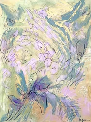 Bløde lavendelblomster