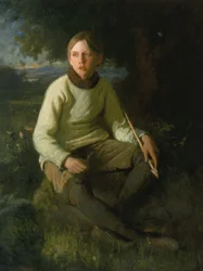 Drengen med pilen, 1903.