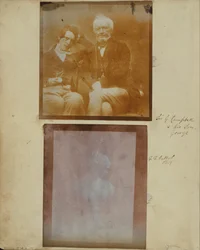 Sir George Campbell og hans søn, George