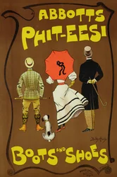 Gengivelse af en plakat, der reklamerer for 