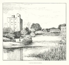 Castle Hedingham (litografi)