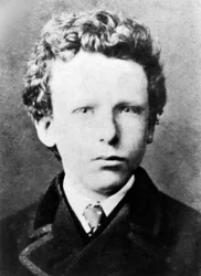Vincent Van Gogh, omkring 13 år gammel (s/h-foto)