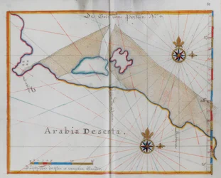 Arabien. Den arabiske ørken.