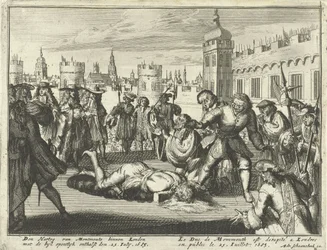 Henrettelse af hertugen af Monmouth, 15. juli 1685