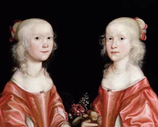 Portræt af tvillingesøstre, ca. 1650