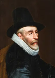 Portræt af en herre, der siges at være Sir Robert Catesby