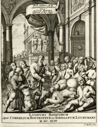 Titelblad fra The Practice of Medicine af Frederik Dekkers, 1694