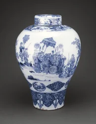 Vase med betræk, 1678-80