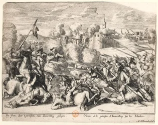 Enniskillen-garnisonens sejr over irerne i 1689, ca. 1691