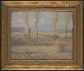 november morgen (olie på panel)