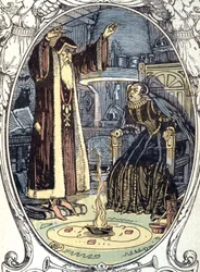 Catherine de Medicis og Cosimo Ruggieri