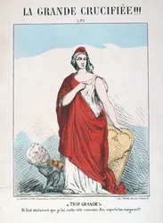 Allegori af det republikanske Frankrig, 1871.