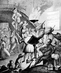 Hvis musikkens charme kan hjerter fascinere, 1730.