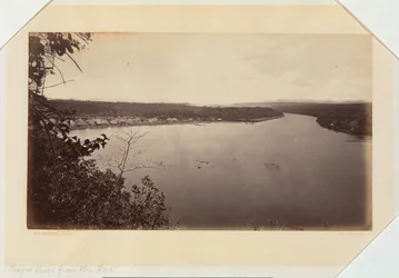 Chagres-floden fra fortet, Panama