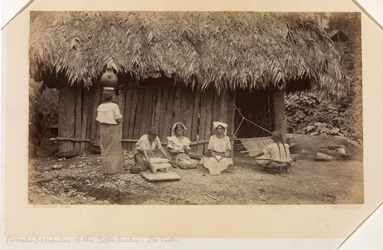 Beskæftigelse i hjemmet for kaffeplukkere, Las Nubes, Guatemala