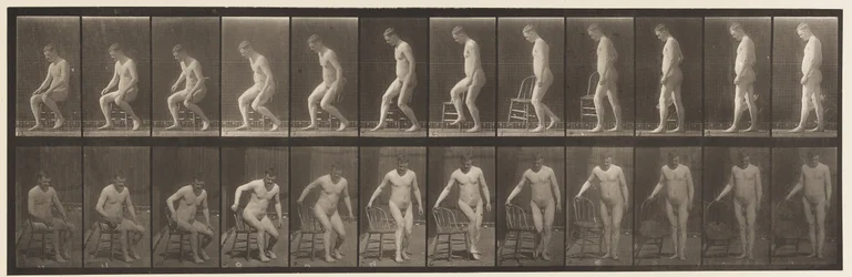 Tavle 236. Placing Diair and Sitting Down, 1885