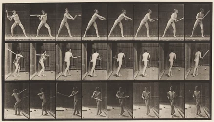 Plade 277. Base-ball; Batting