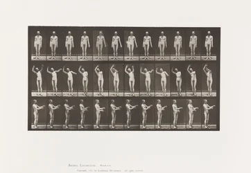 Plade 557.Lokal Chorea; A, B, C, mens du står, 1885