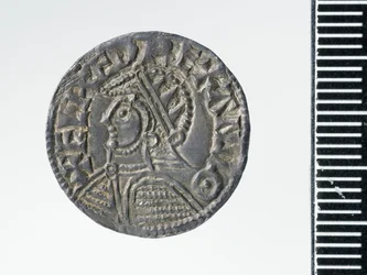 Penny of Æthelred II, London mynte, 978 (sølv) (forsiden af 3706819)