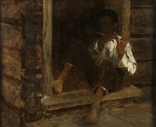 Sort dreng, ca. 1860-61