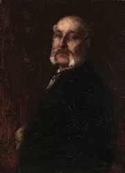 Samuel W. Rowse, ca. 1881 (olie på plade)