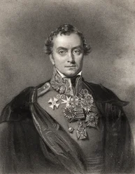 Henry Hardinge, graveret af F. Holl, fra »The National Portrait Gallery, Volume III«, udgivet ca. 1820