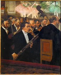 (Operaens orkester (olie på lærred))