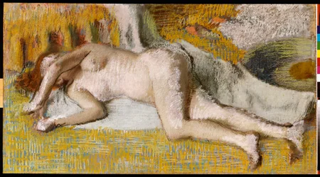 Efter badet, 1885