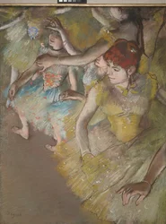 Balletdansere på scenen