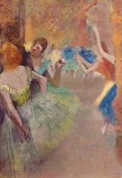 Balletscene; Scene de ballet, ca. 1885