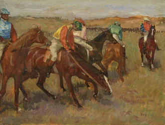 Før Løbet, c.1882