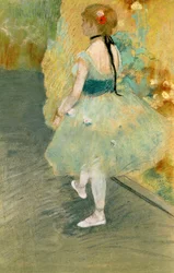 Danser i grønt, ca. 1878