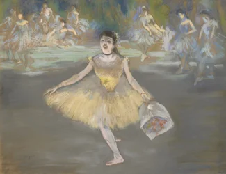 Danser med en buket, før 1923