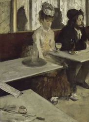 I en Café Absinthe, 1873