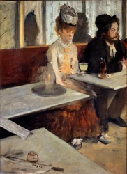 På en café eller i Absint